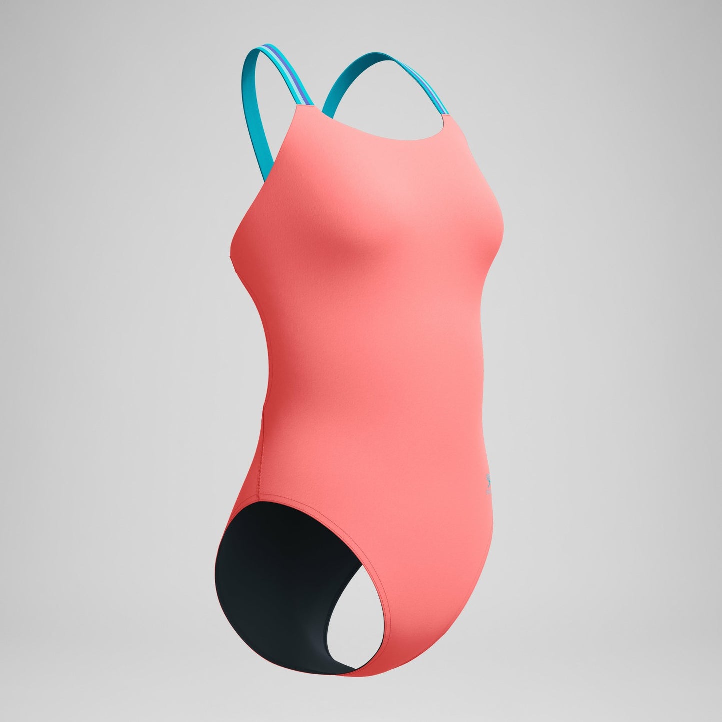Club Training V-Back Swimsuit Peach - Speedo