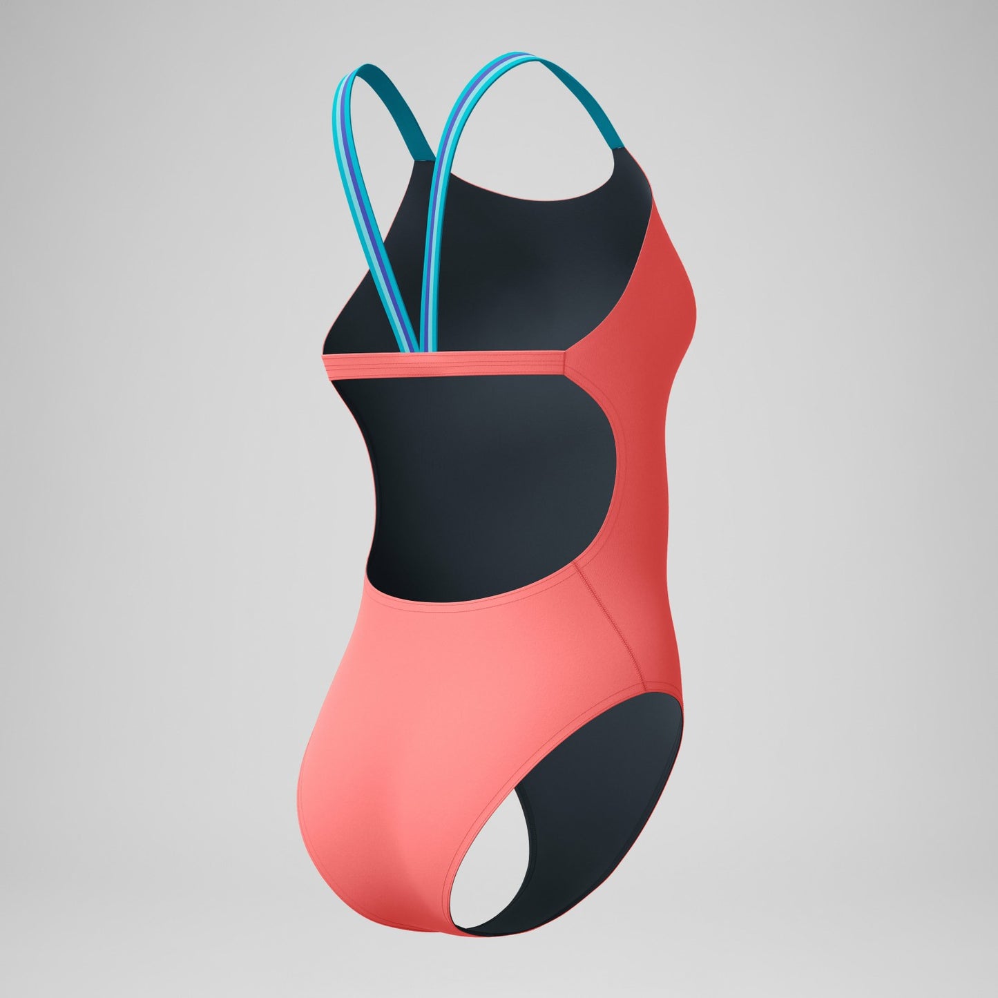 Club Training V-Back Swimsuit Peach - Speedo