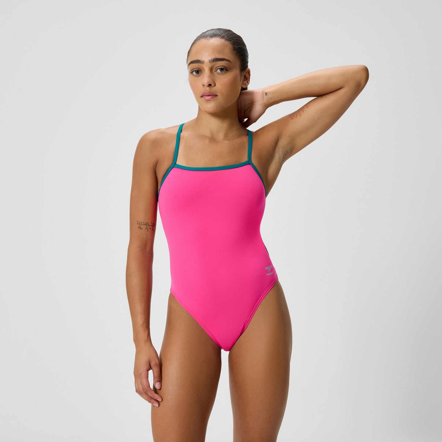 Club Training Tri Back Swimsuit Pink - Speedo