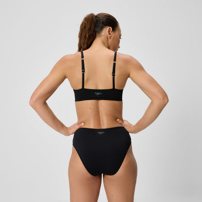 Cheeky High Waist Bikini Bottom Black - Speedo