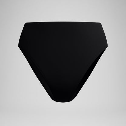 Cheeky High Waist Bikini Bottom Black - Speedo