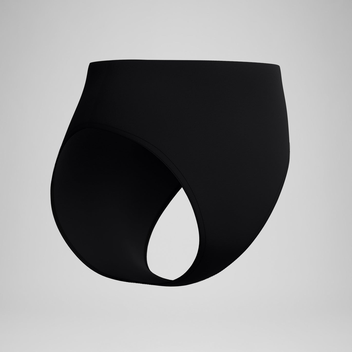 Cheeky High Waist Bikini Bottom Black - Speedo