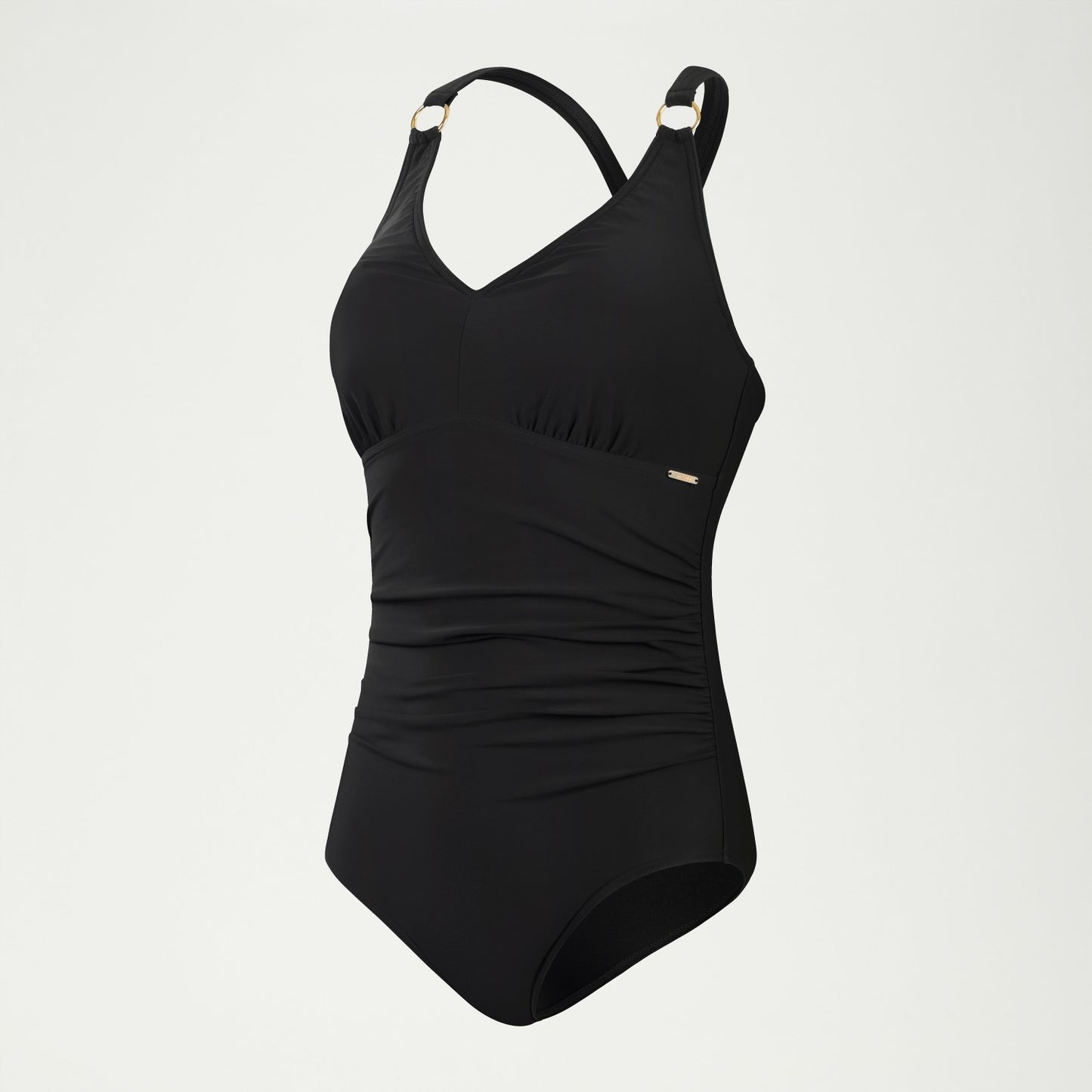 Shaping V Neck Swimsuit Black - Speedo