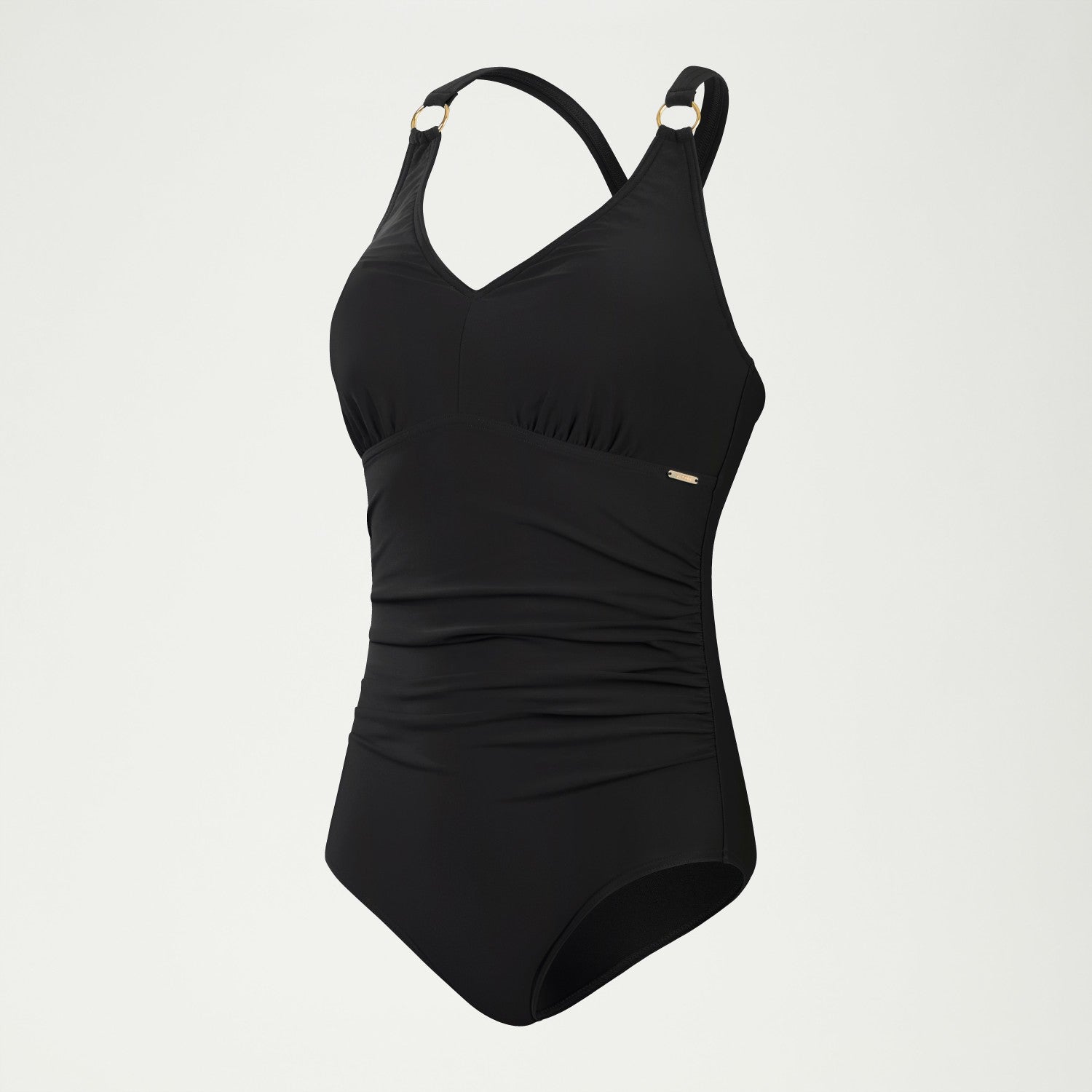 Shaping V Neck Swimsuit Black - Speedo