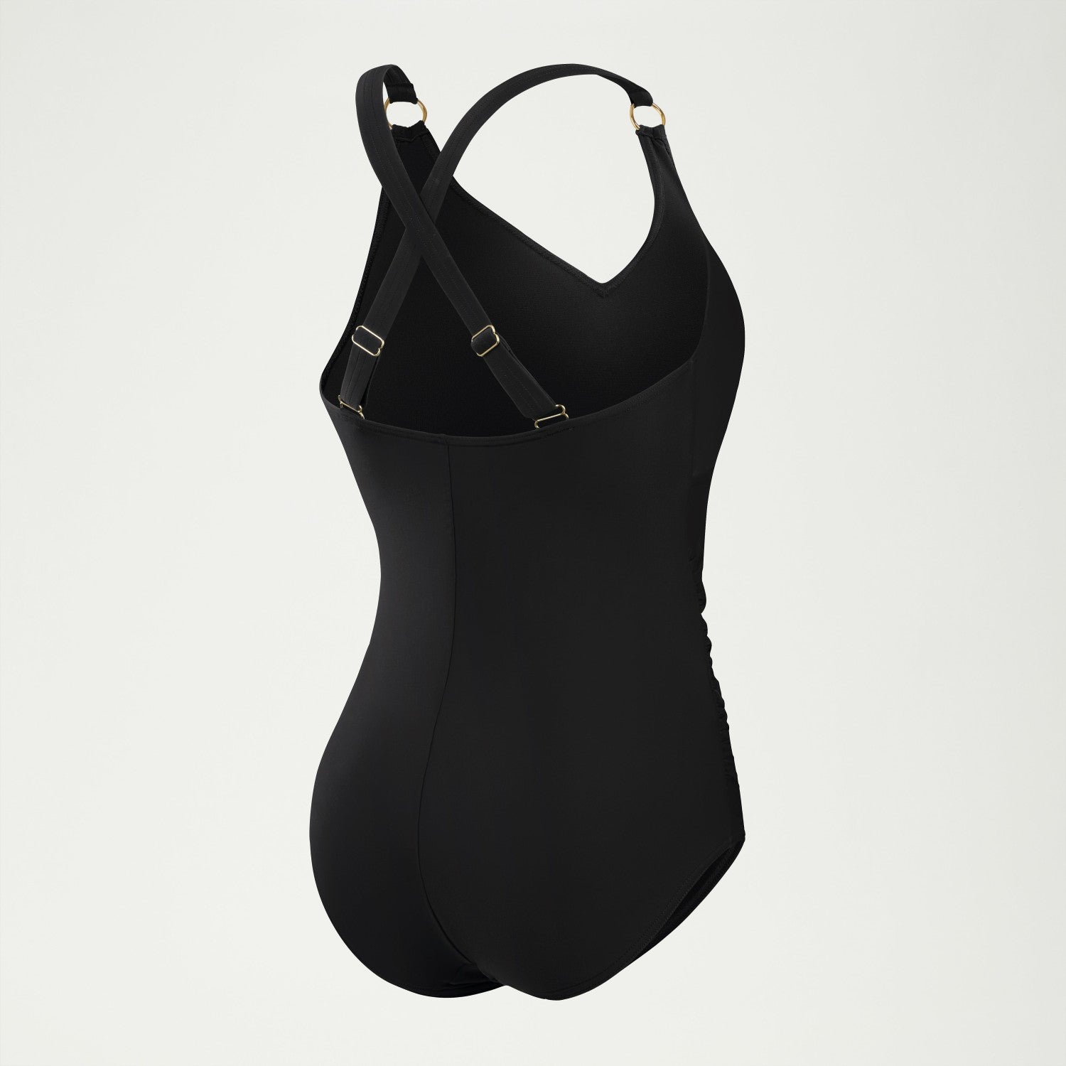 Shaping V Neck Swimsuit Black - Speedo