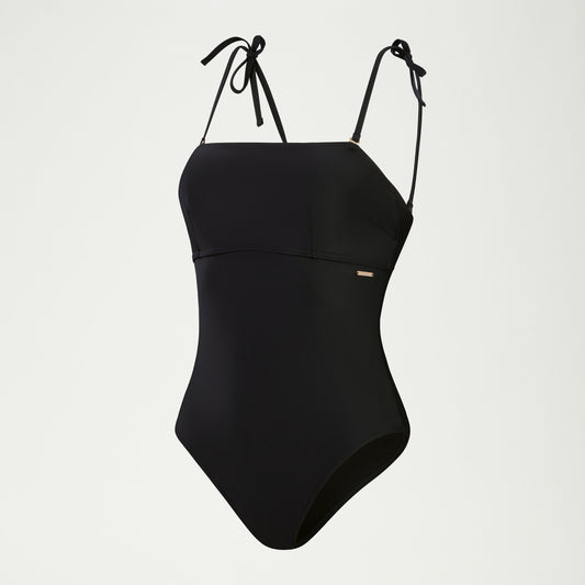 Shaping Bandeau Swimsuit Black - Speedo