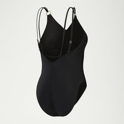 Shaping Strappy Swimsuit Black - Speedo