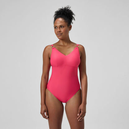 Shaping Strappy Swimsuit Pink - Speedo