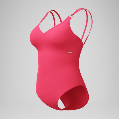 Shaping Strappy Swimsuit Pink - Speedo