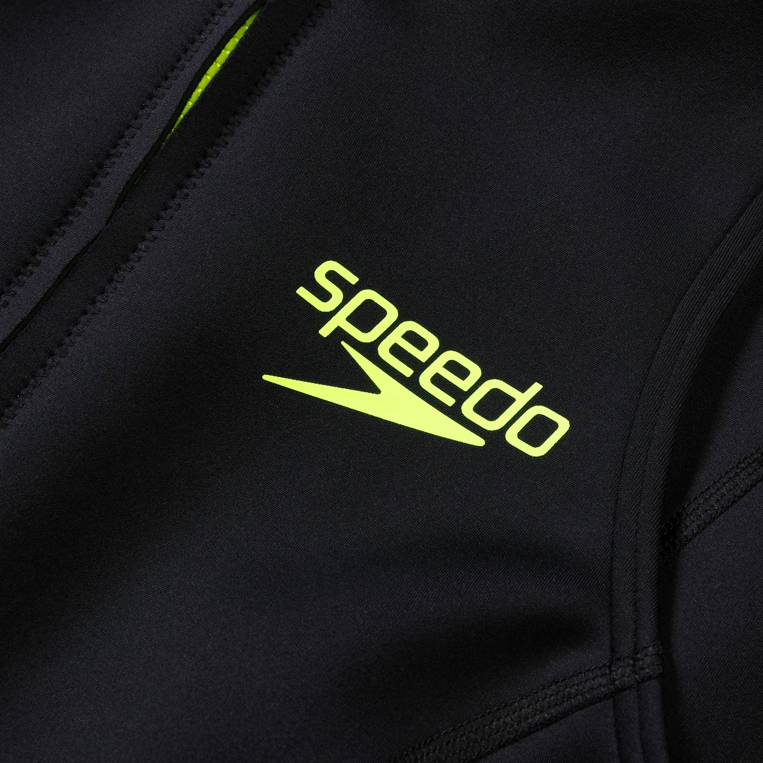 Sleeveless Thermal Swimsuit Black/Yellow - Speedo