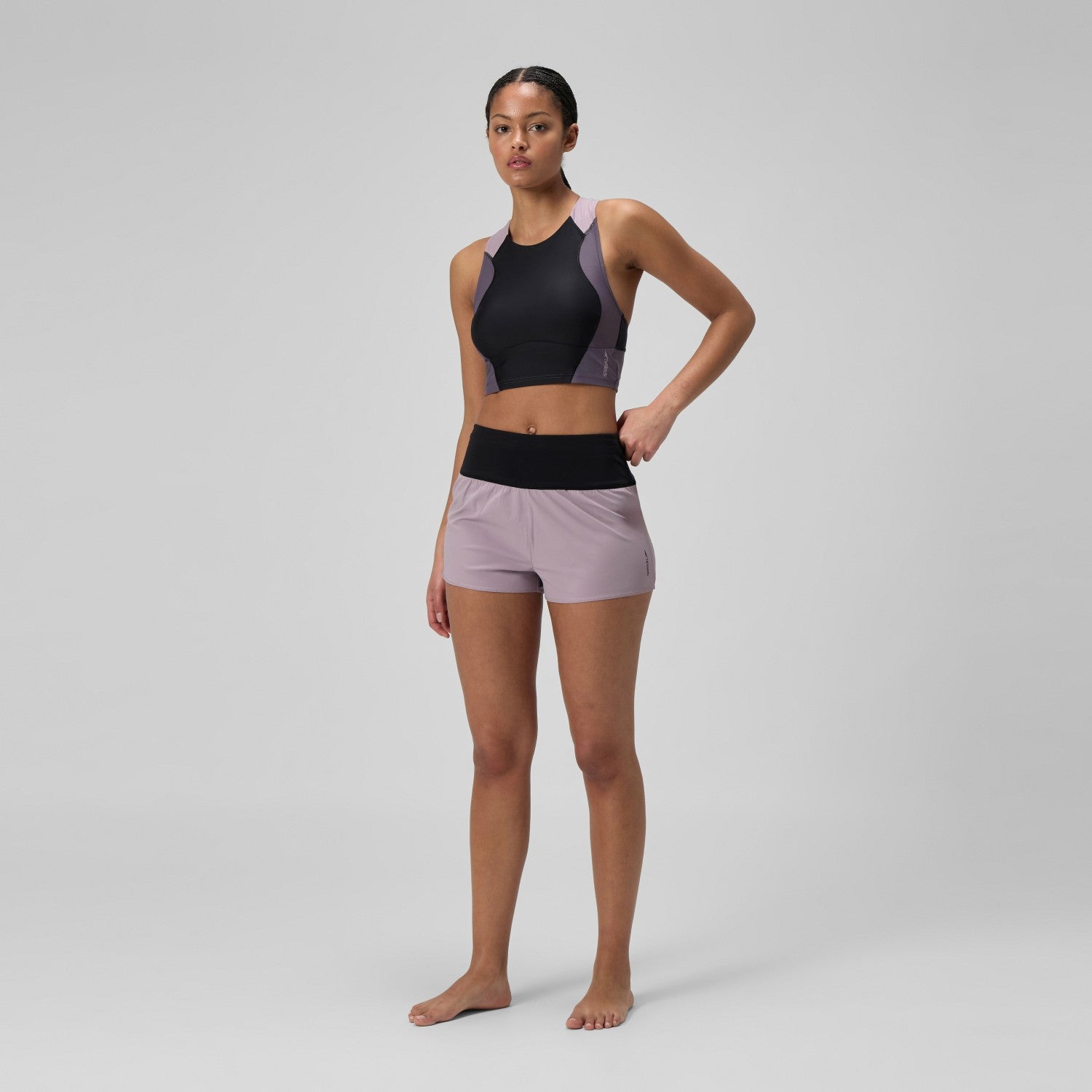 Lookout Solid Swim Shorts Mauve - Speedo