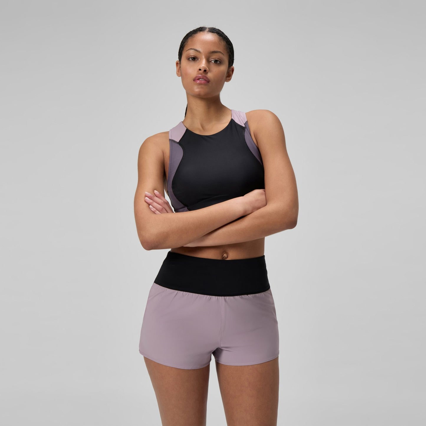 Lookout Solid Swim Shorts Mauve - Speedo