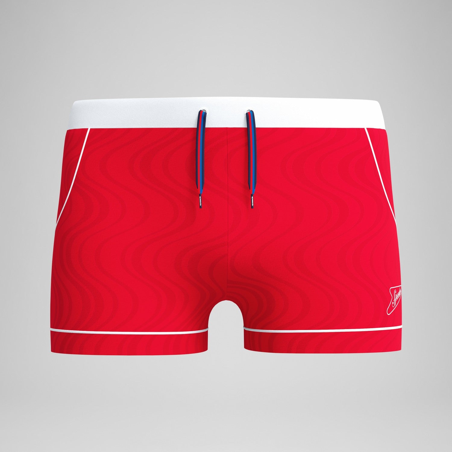 Jetstream Textured Aquashorts Red - Speedo