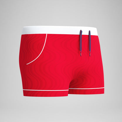 Jetstream Textured Aquashorts Red - Speedo