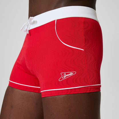 Jetstream Textured Aquashorts Red - Speedo