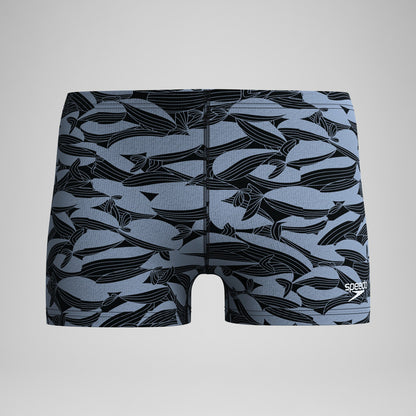 Beachstar Printed Aquashorts Black/Grey - Speedo