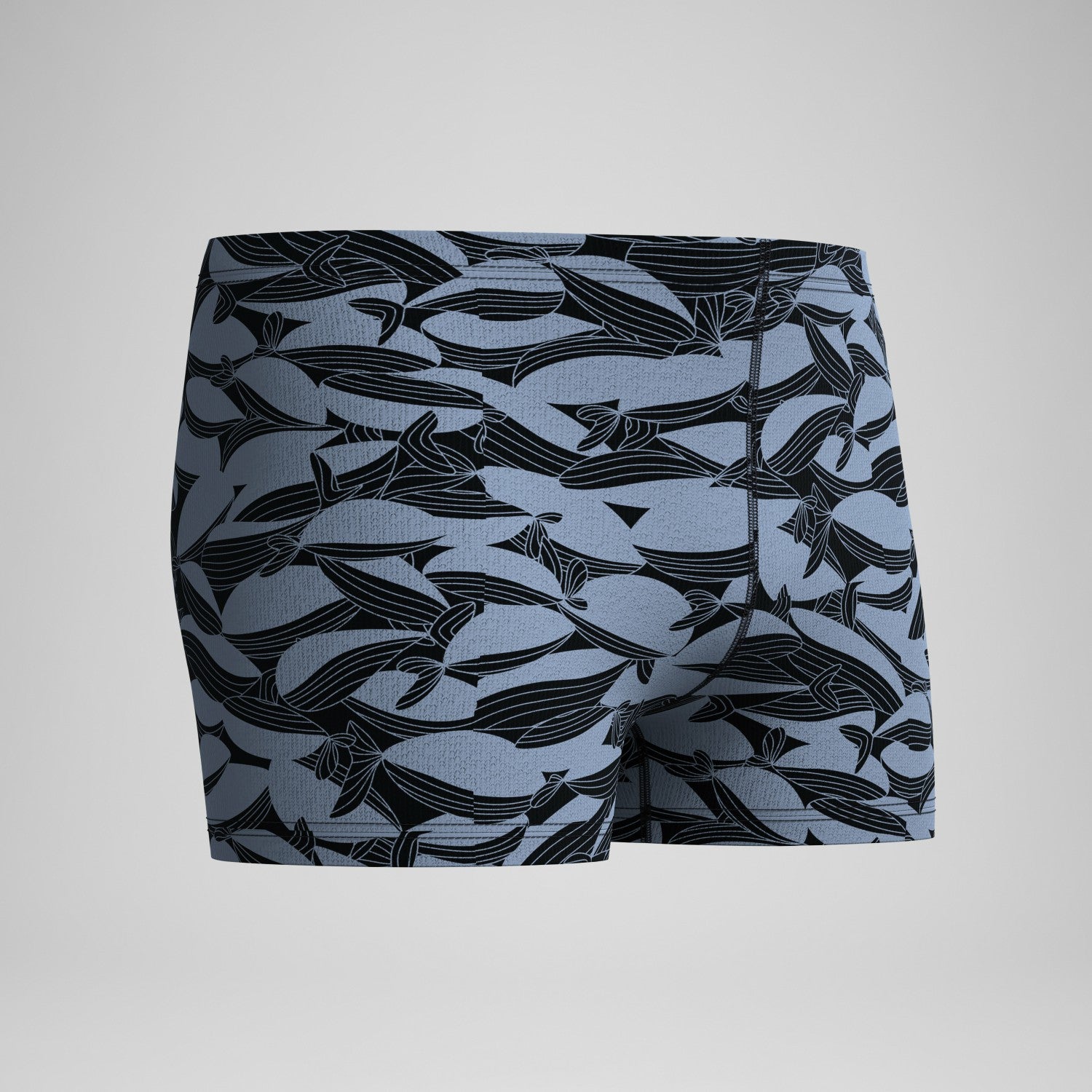 Beachstar Printed Aquashorts Black/Grey - Speedo