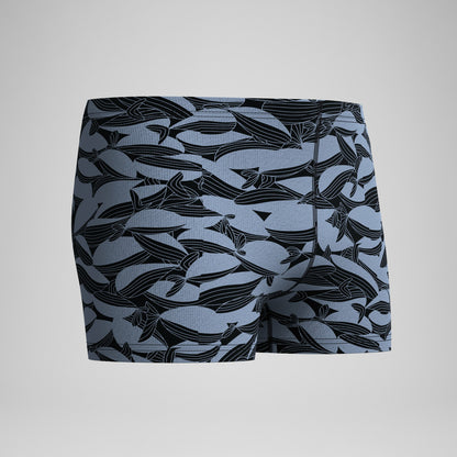 Beachstar Printed Aquashorts Black/Grey - Speedo
