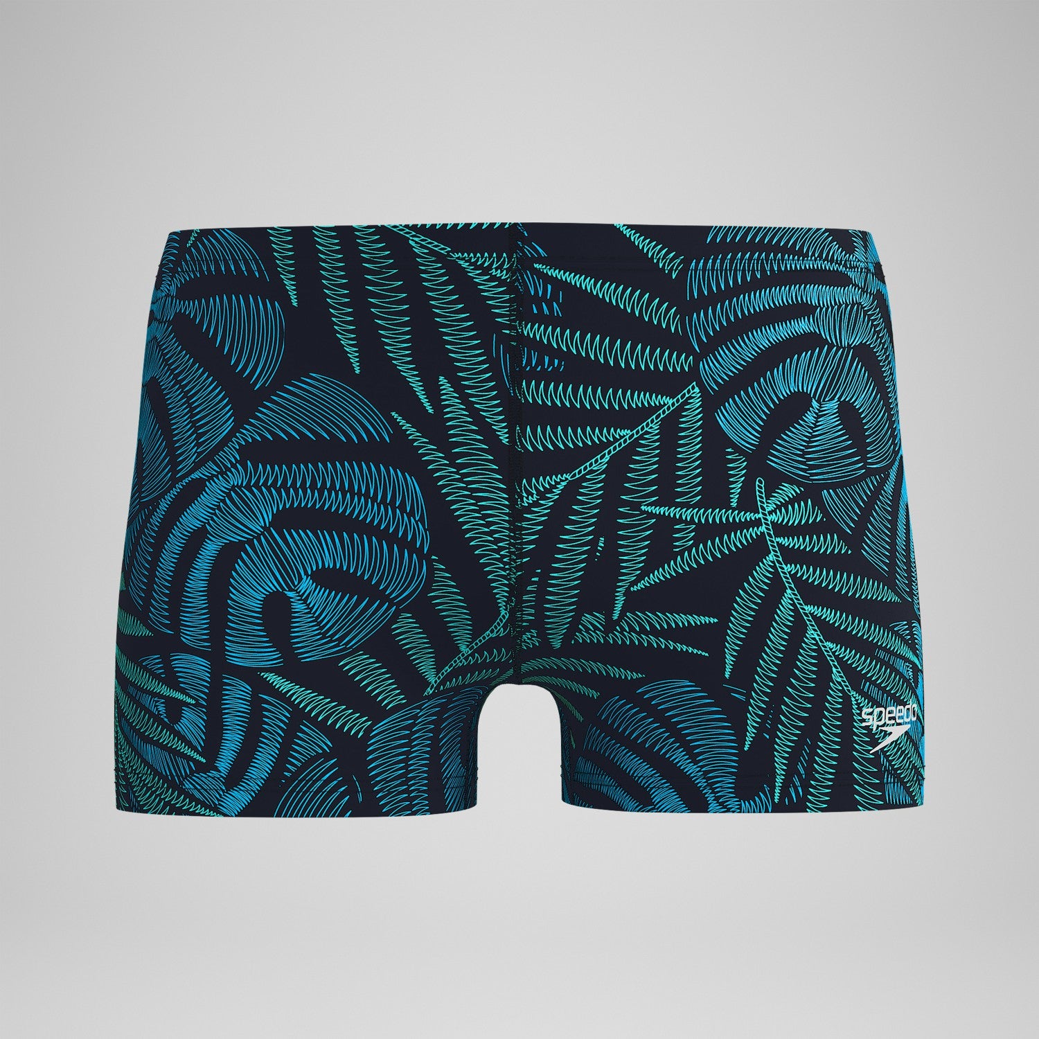 Print Beachstar Square Leg Black/Blue - Speedo