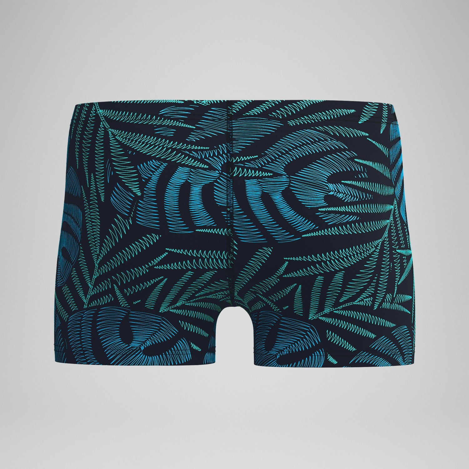 Print Beachstar Square Leg Black/Blue - Speedo