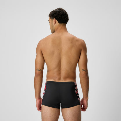 Hyperboom Splice Aquashorts Black/Red - Speedo
