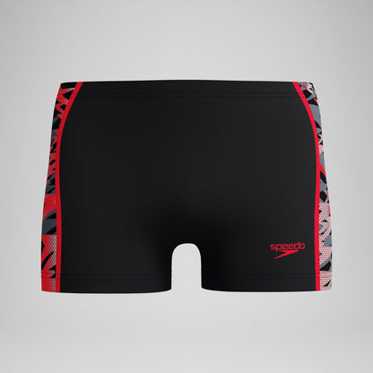Hyperboom Splice Aquashorts Black/Red - Speedo