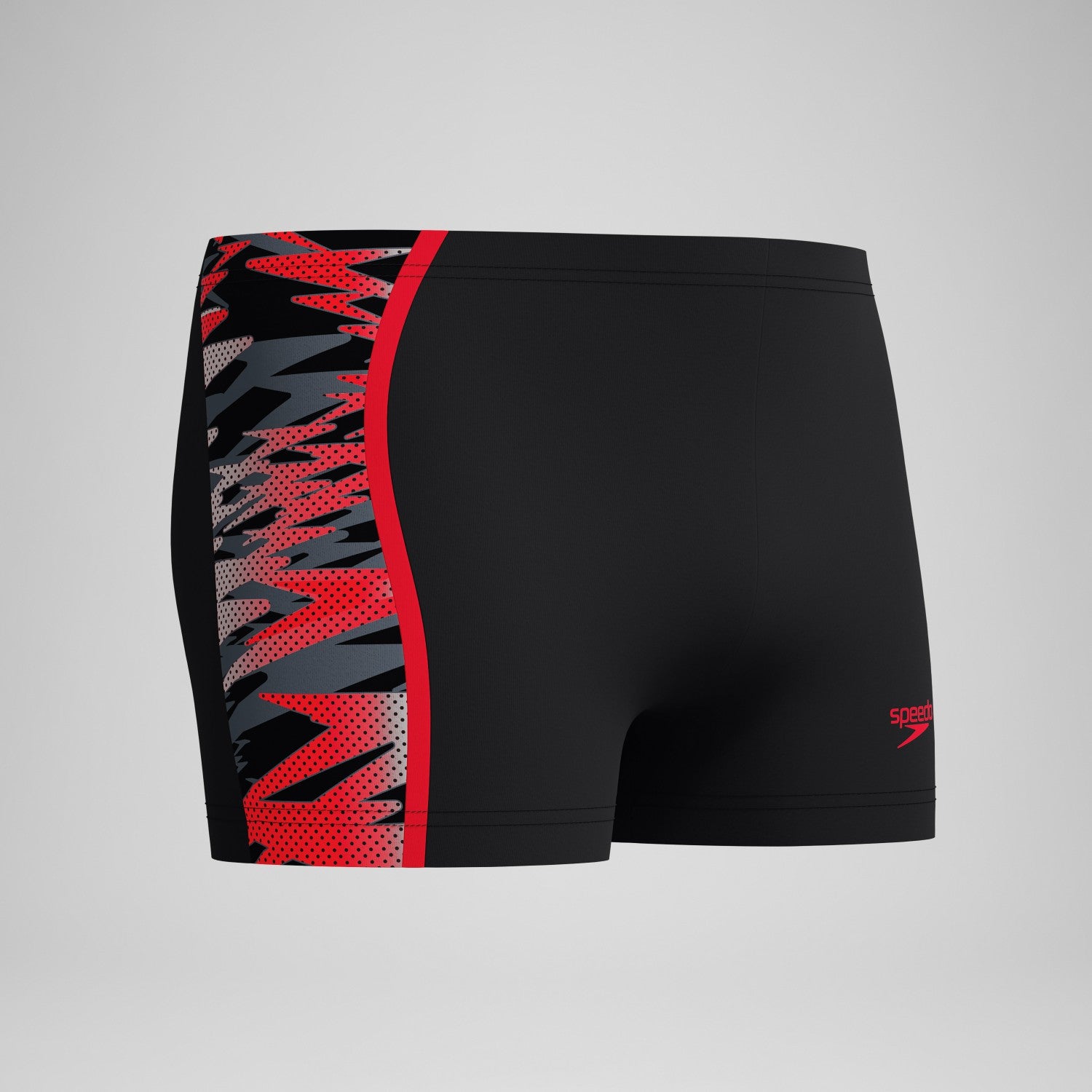Hyperboom Splice Aquashorts Black/Red - Speedo