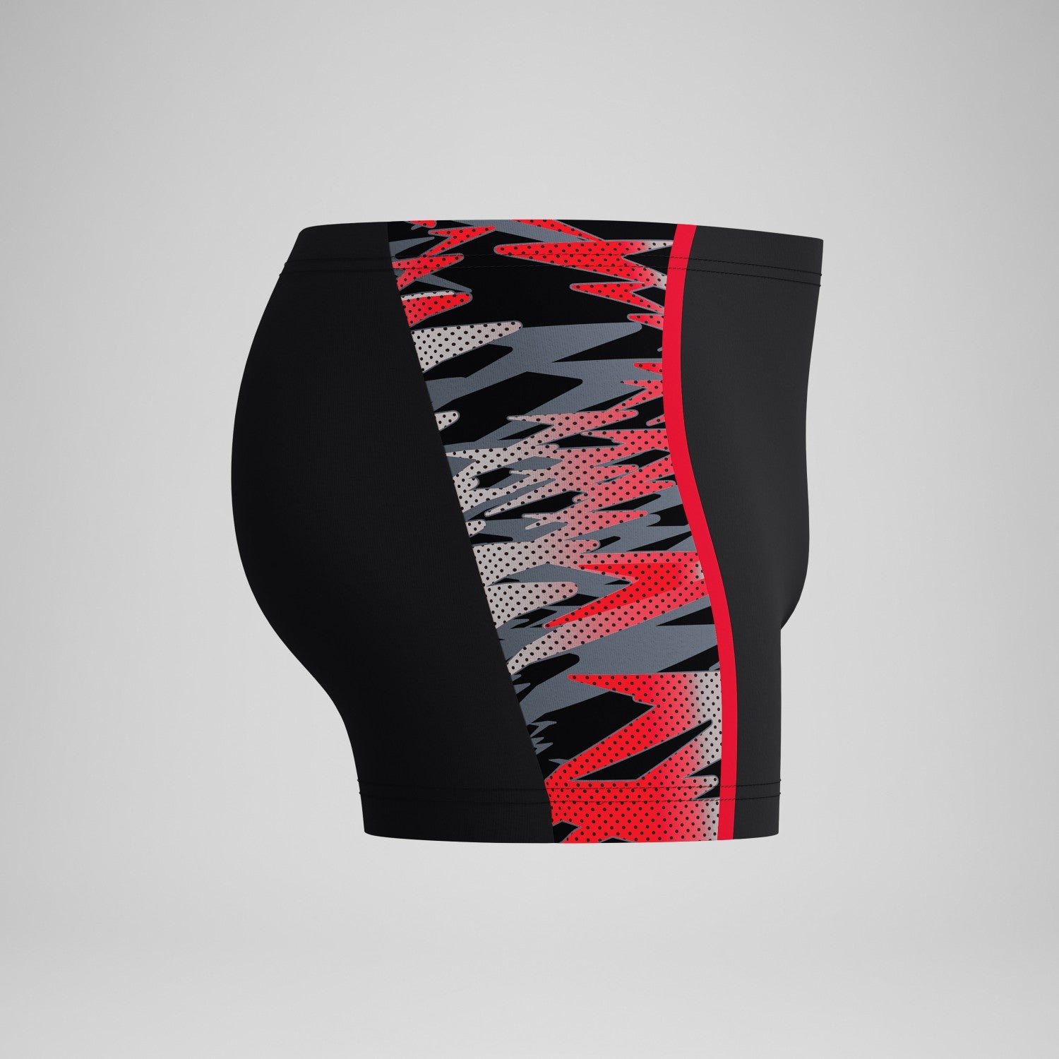 Hyperboom Splice Aquashorts Black/Red - Speedo