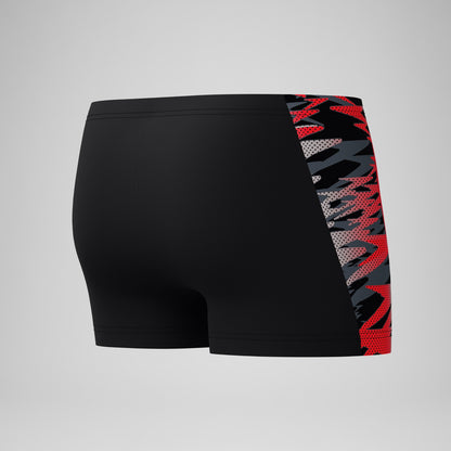 Hyperboom Splice Aquashorts Black/Red - Speedo