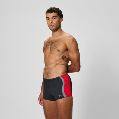 Splice Aquashorts Black/Red - Speedo