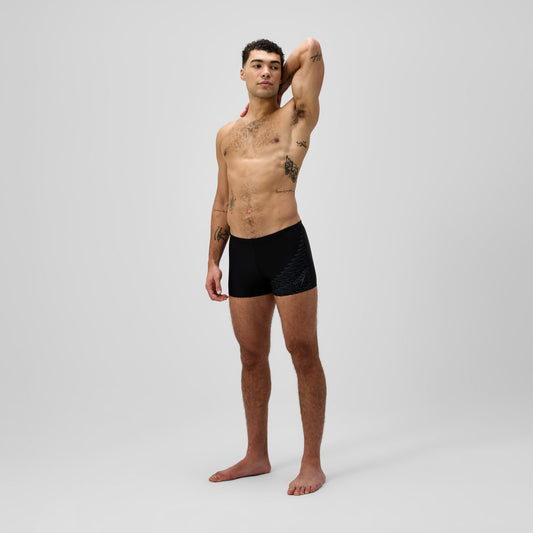 Medley Logo Aquashorts Black/Grey - Speedo