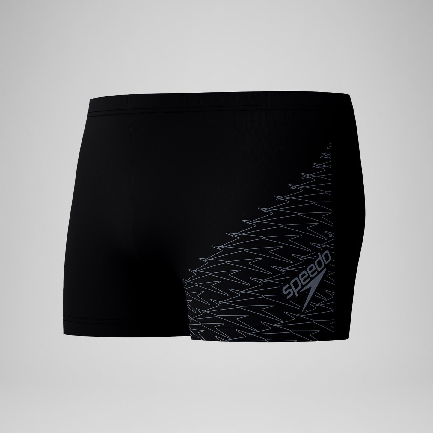 Medley Logo Aquashorts Black/Grey - Speedo