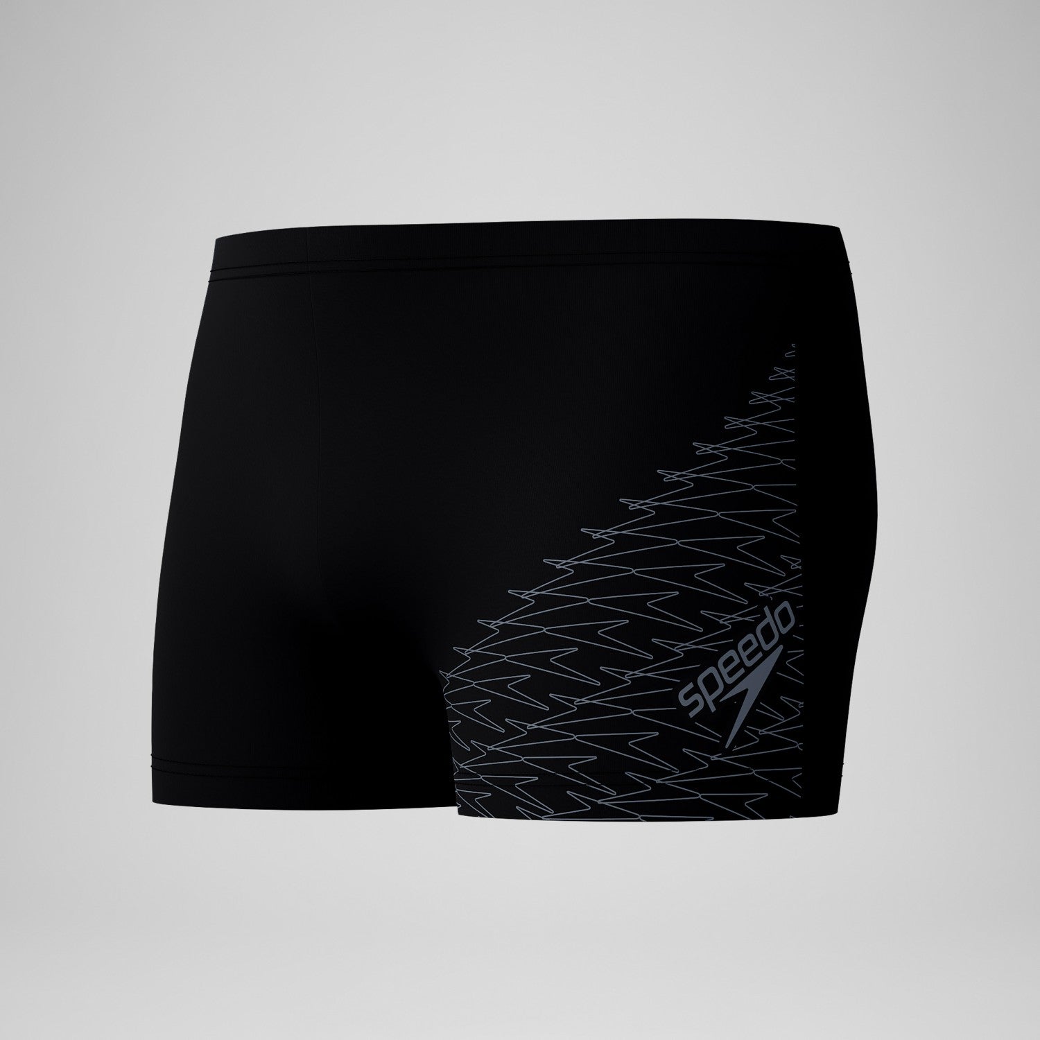 Medley Logo Aquashorts Black/Grey - Speedo
