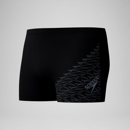 Medley Logo Aquashorts Black/Grey - Speedo