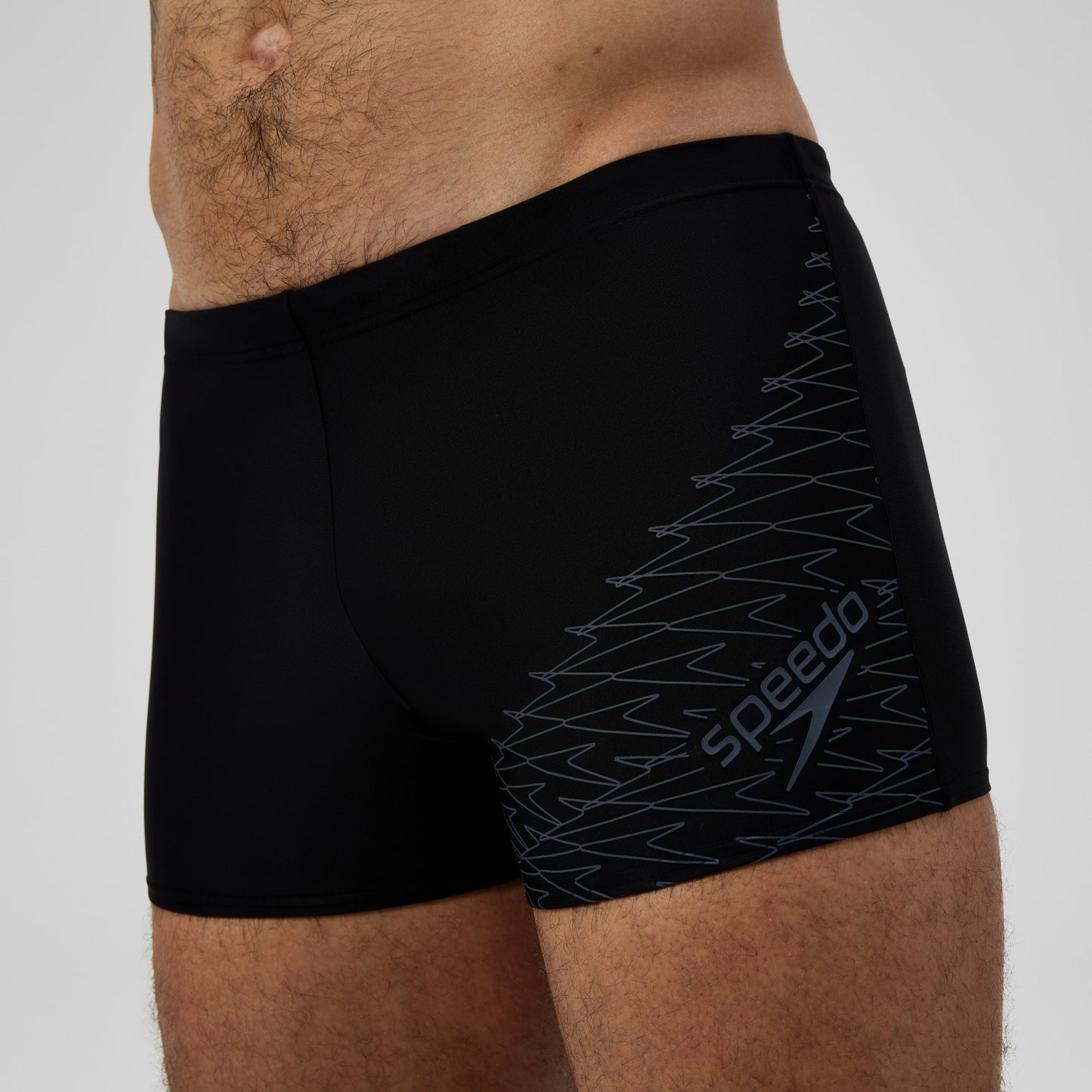 Medley Logo Aquashorts Black/Grey - Speedo