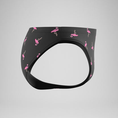 The Speedo Printed Briefs Black - Speedo