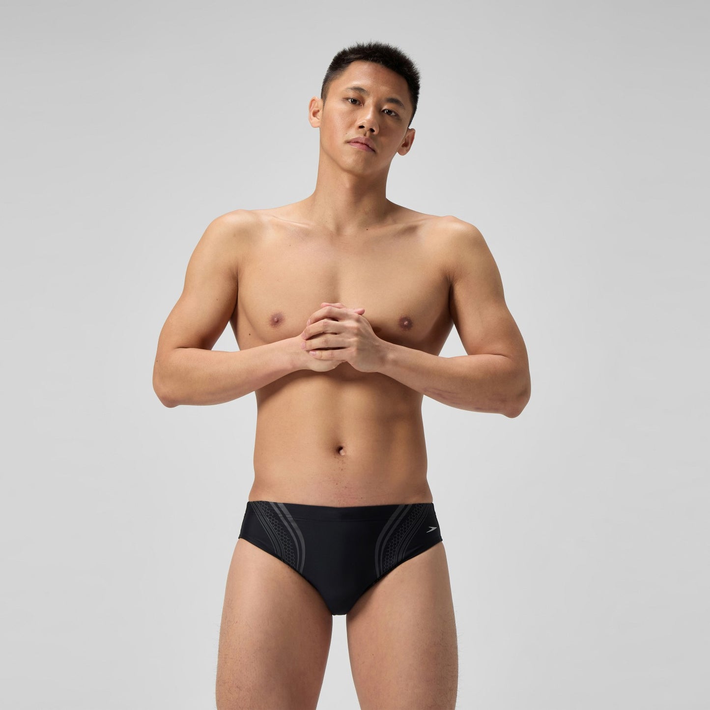 Printed V Class Movement Brief Black - Speedo