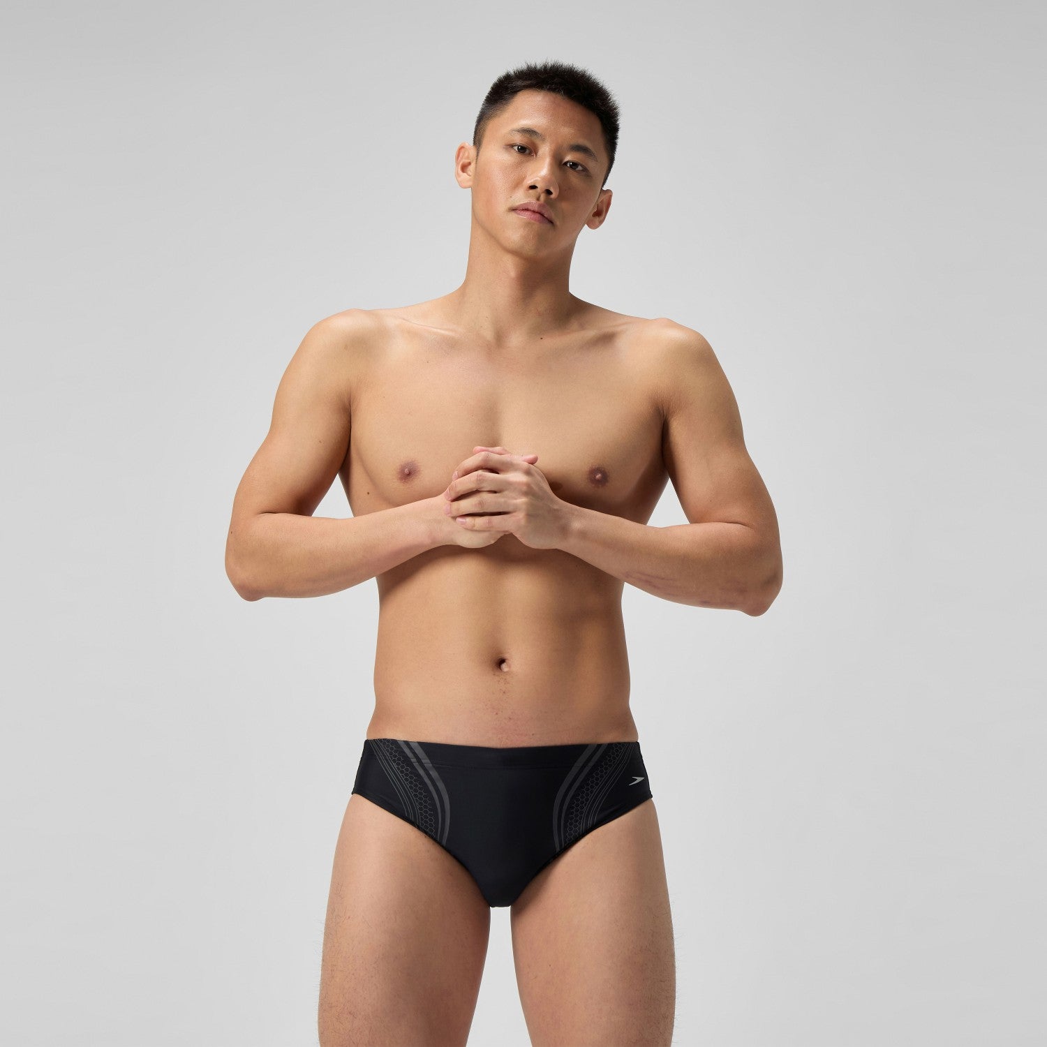 Printed V Class Movement Brief Black - Speedo