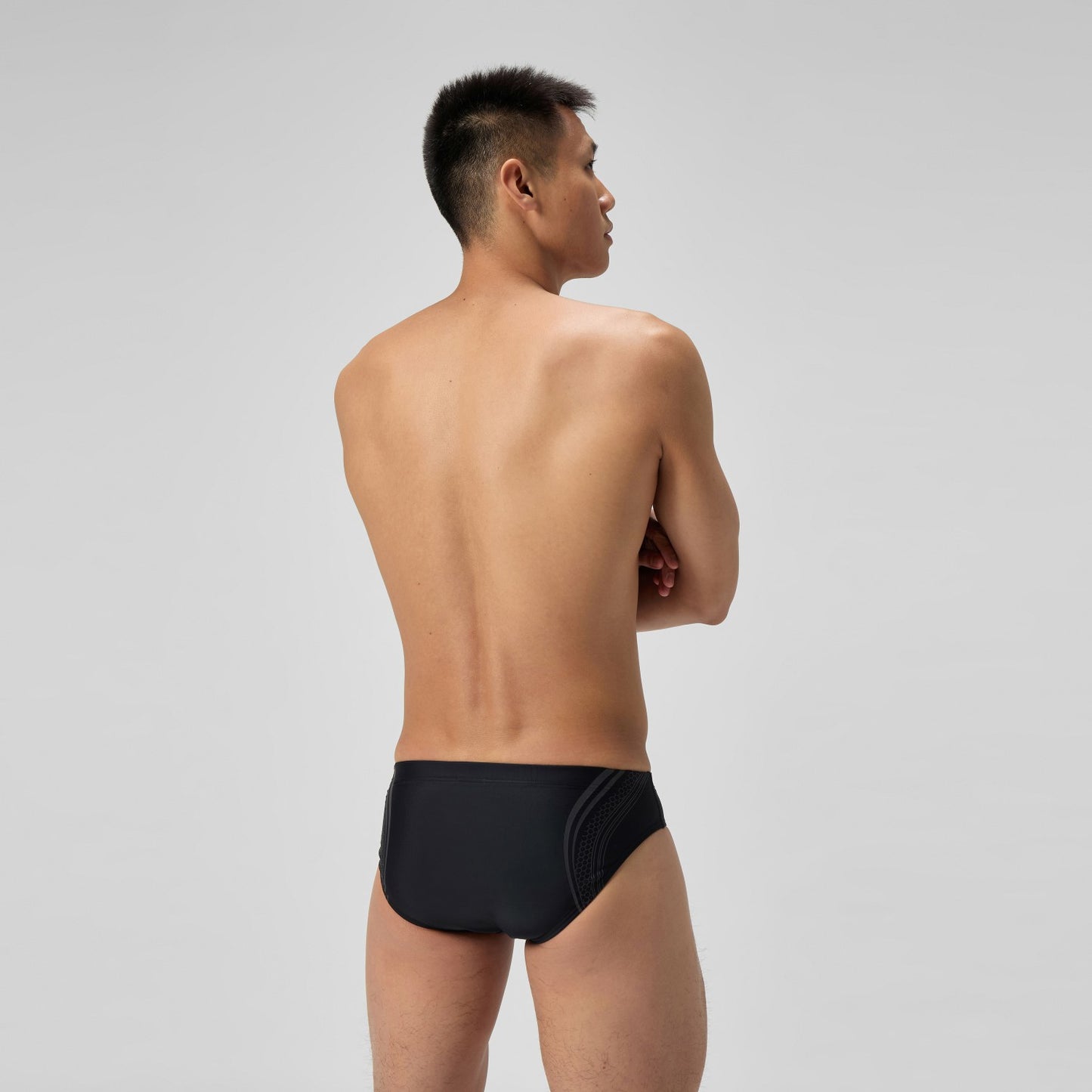 Printed V Class Movement Brief Black - Speedo