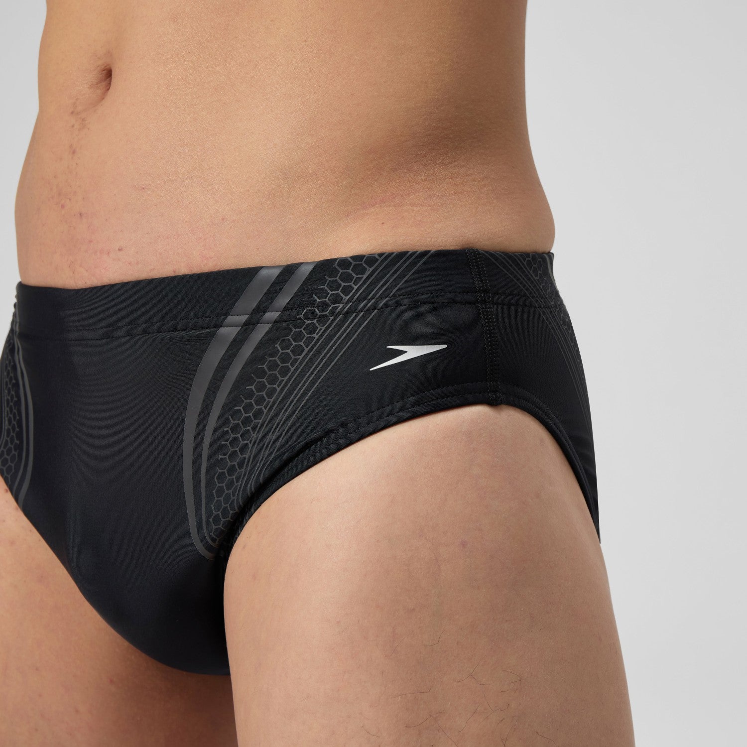 Printed V Class Movement Brief Black - Speedo