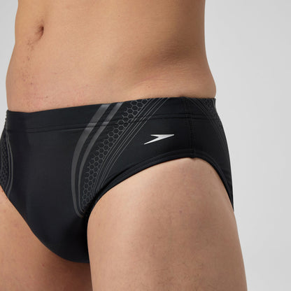 Printed V Class Movement Brief Black - Speedo
