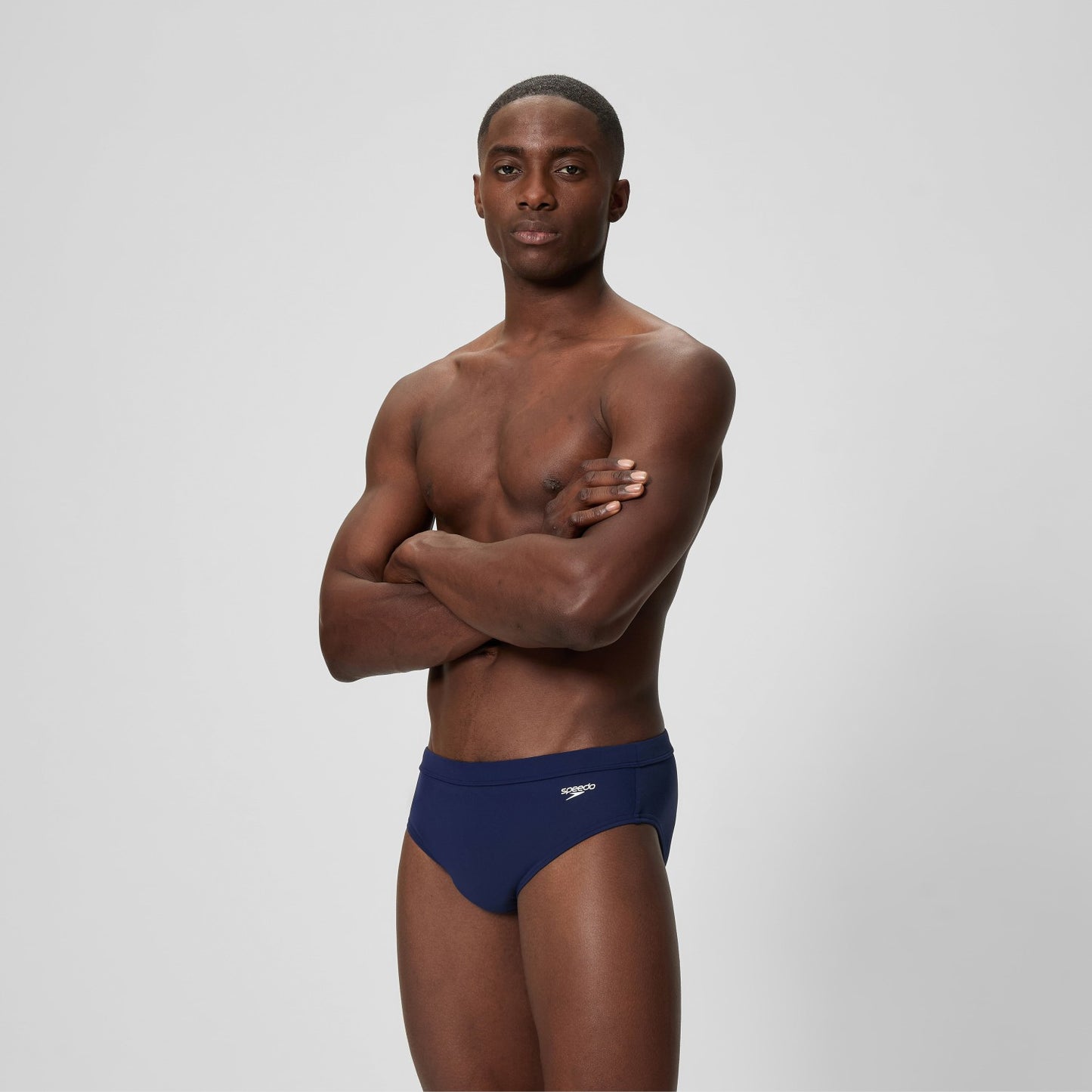 The Speedo Solid Brief Navy - Speedo