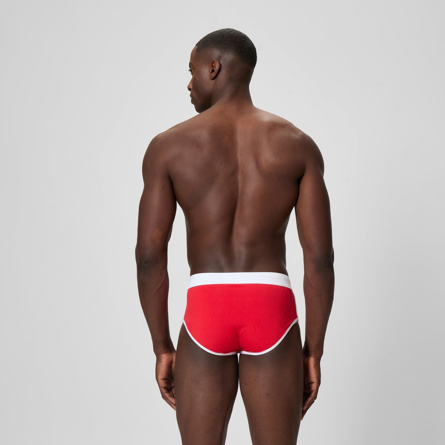 Jetstream Textured Brief Red - Speedo