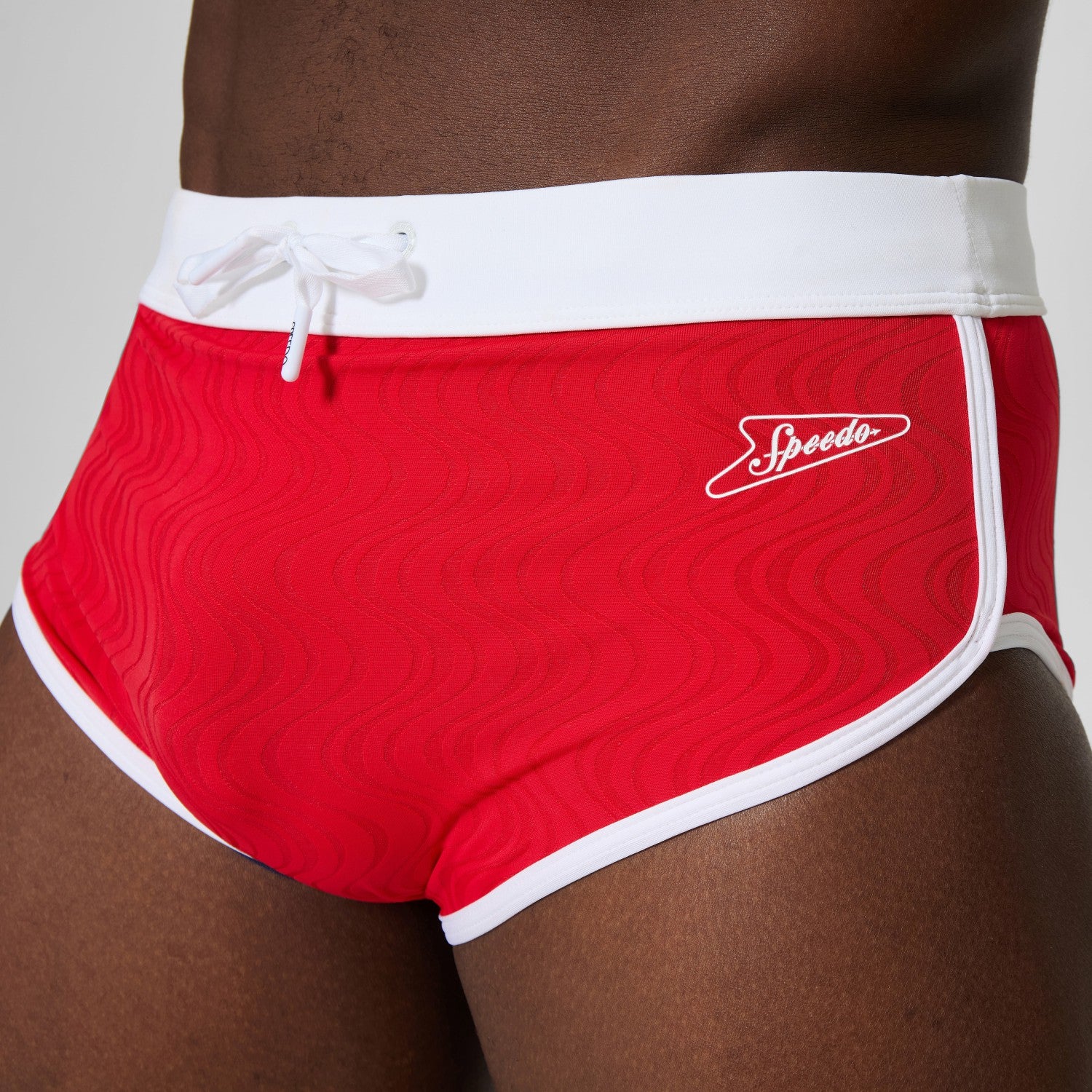 Jetstream Textured Brief Red - Speedo