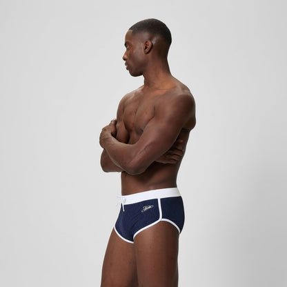 Jetstream Textured Brief Navy - Speedo