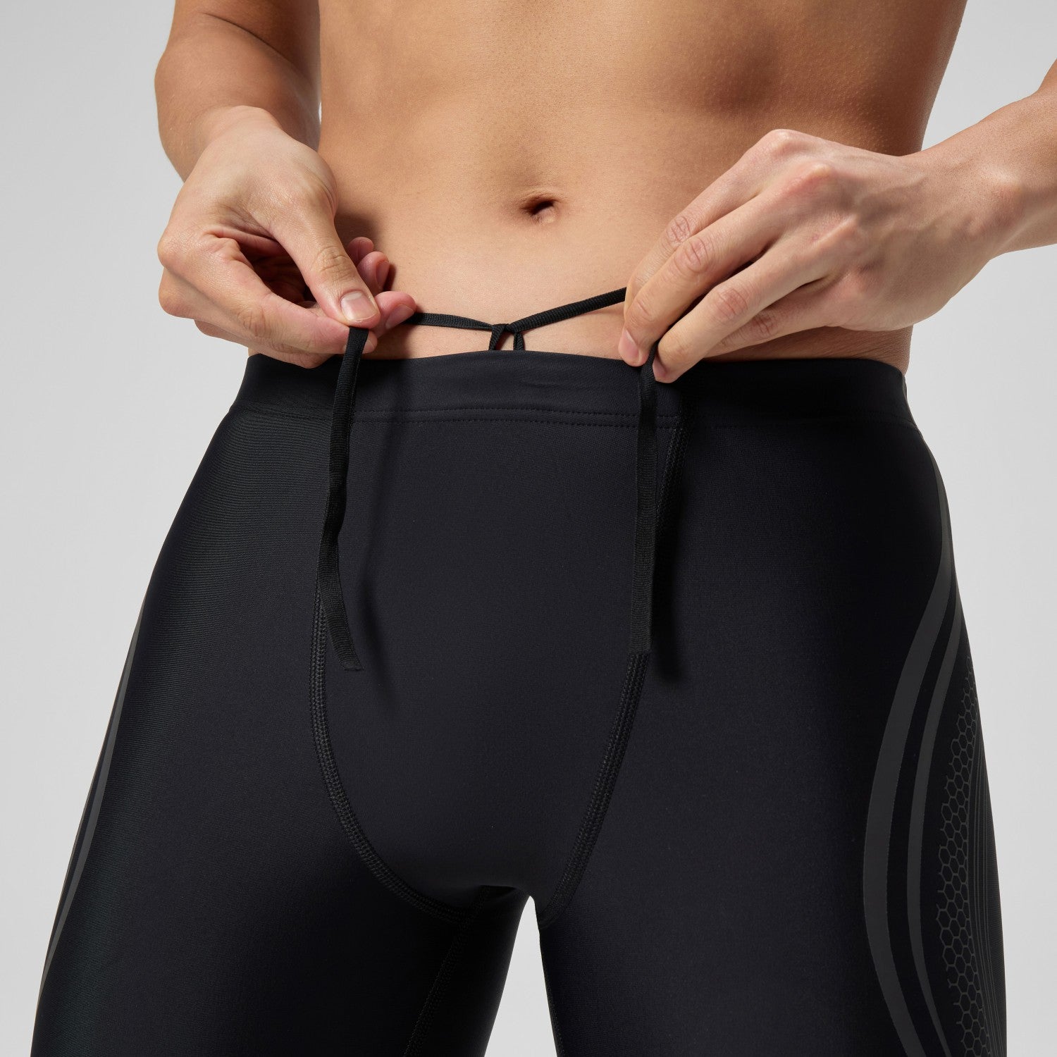 Printed V Class Movement Jammer Black - Speedo