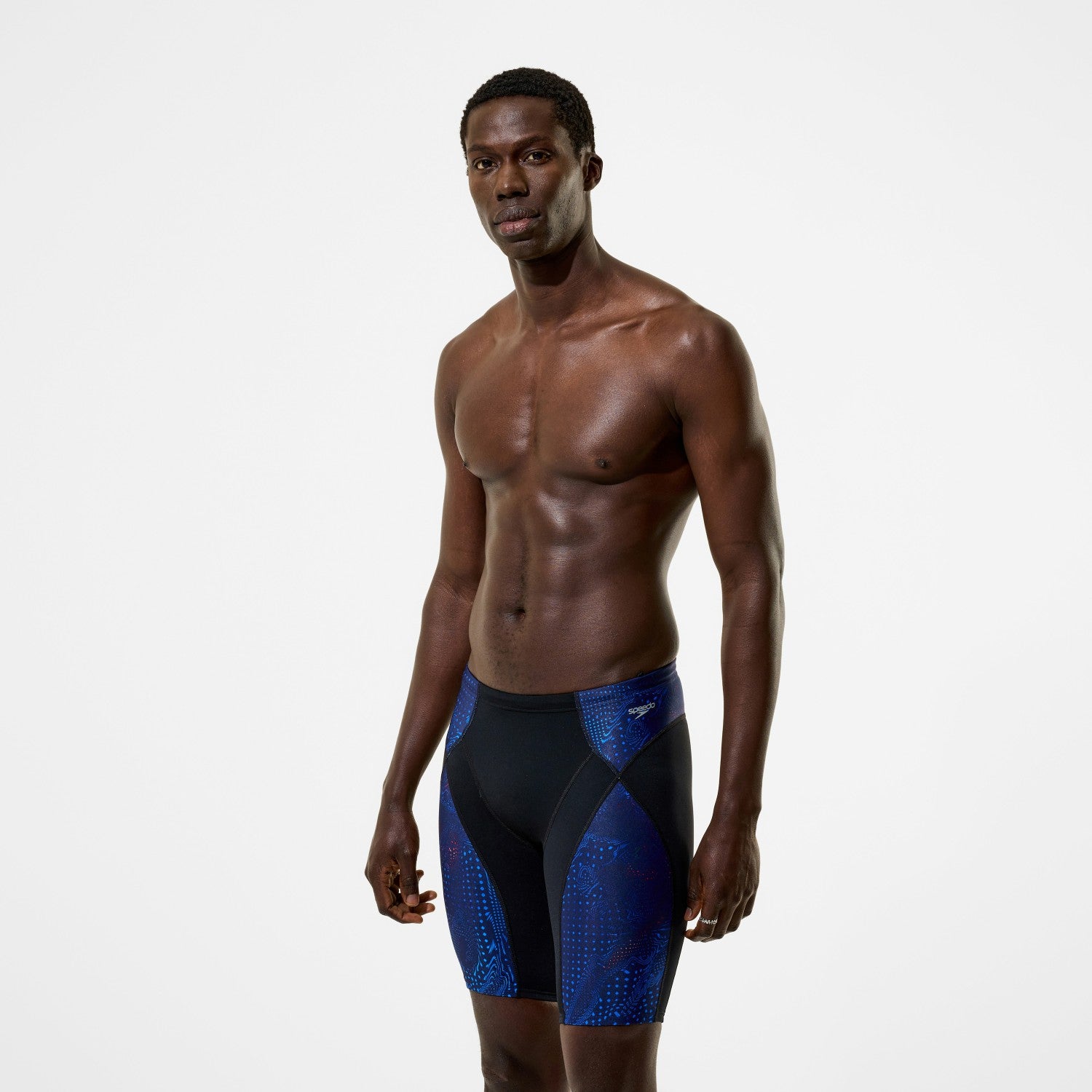Endurance+ MAX Compression Jammer Black/Blue - Speedo
