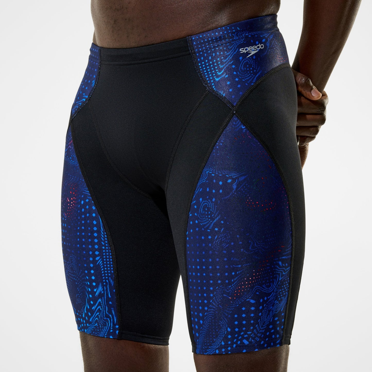 Endurance+ MAX Compression Jammer Black/Blue - Speedo
