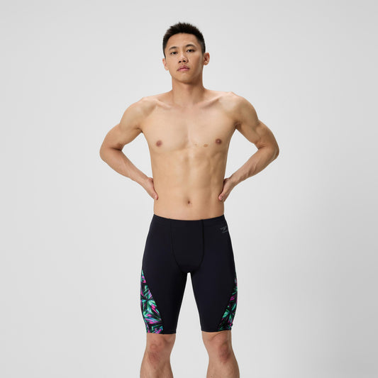 Club Training Spliced Jammer Black/Green - Speedo