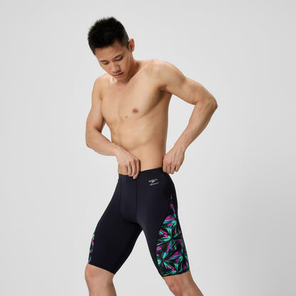 Club Training Spliced Jammer Black/Green - Speedo